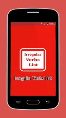 Irregular Verbs List android App screenshot 4